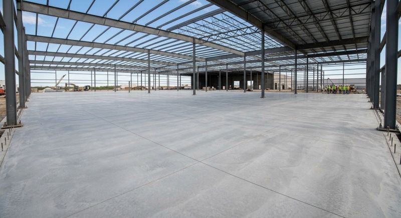 Commercial Slab Installation in Harrisburg, PA